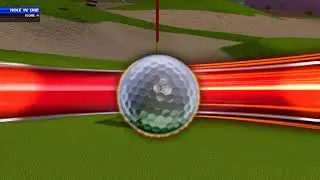 Golden Tee Great Shot on Agave Ranch!
