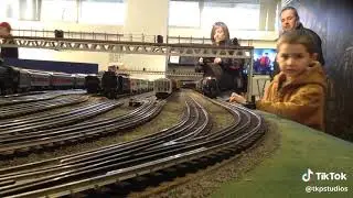Lionel Virginian 2-8-8-2 #741 at the 2015 Festival Of Trains in Traverse City, MI