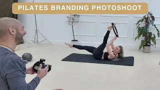 Pilates Branding Photoshoot BTS | How I Shoot Clean, Minimal Brand Photos (London)