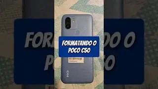 Formatando o Poco C50
