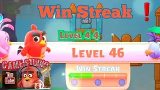 GAME 2022 - ANGRY BIRDS JOURNEY | Angry birds level 44-46 angry birds journey level