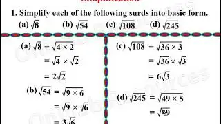 Surds: Simplification