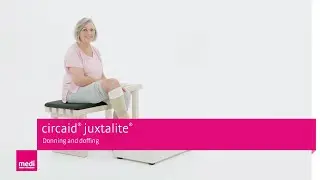 ¿Cómo ponerse el vendaje compresivo venoso Circaid Juxtalite?