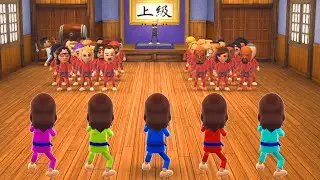 Wii Party U - Dojo Domination Play as Laurel (Advanced Difficulty)