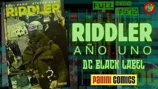 RIDDLER Año Uno DC Black Label  PANINI México Full review #672
