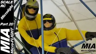 RC Microlight - Design and Build - Part 20 - One way to Make a Tanarg Trike  MIA Micro-FLIGHT Style