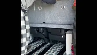 Vivaro best folding bed ever!!😱