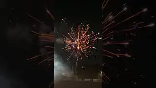 New Hampshire Fisher Cats 8/9 postgame fireworks