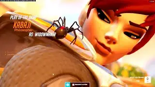 KABAJI TRACER AND WIDOW - POTG! [ OVERWATCH 2 TOP 500 SEASON 2 ]