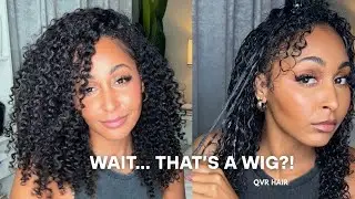 Half Wig That Looks Like MY Hair?! | Quick Summer Install for Beginners | QVR HAIR