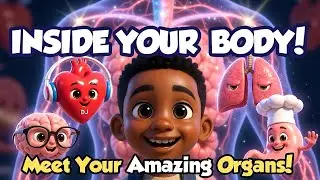 INSIDE YOUR BODY! 🧠❤️ How Organs Talk & Work Together | Fun Science for Kids