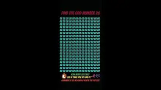 Find the Odd Number 
