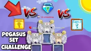 Pegasus Wings Set Challenge 1 WL VS 10 DL | Growtopia | Ichi GT