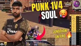 Jonathan on Fire🥵 Punk 1vs4 Soul🔥Pan Nakul | Skyesports Match Highlights