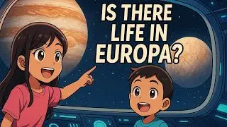 Life on Europa? NASA&rsquo;s Europa Clipper & ESA JUICE Missions Explained for Kids | Jupiter&rsquo;s Icy Moon!