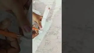 make paper craft flower #art#white paper #west thinghs#love