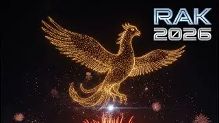 2,300 Drones + World Record Fireworks = RAK 2026! #RasAlKhaimah2026  #RAKFireworks #WorldRecord 