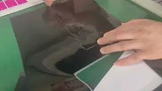 silicone heat transfer film kiss cut plotter machine