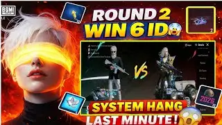 PUBG Popularity Battle Round 2 😱 | 6 ID Win Challenge | System Hang Last Minute 🔥 PK10 Hindi