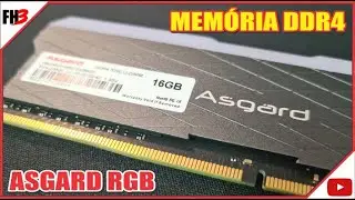 KIT MEM&Oacute;RIA ASGARD RGB DDR4 3200MHZ 32GB (2x 16GB)