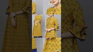 Stylish pintex Laddies Frock 2024 #pintexkurti #pintex #design #dress