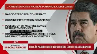 SPECIAL REPORT: Nicolas Maduro says 'I was captured' amid  not guilty plea to drug trafficking charg
