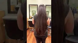Long layered haircut for extra long hair 💇&zwj;♀️🌸