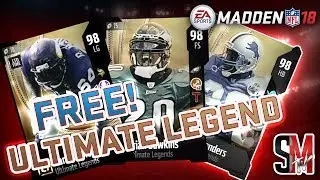 Ultimate Legend Giveaway Set & New Legends! Madden NFL 18 Pack Opening