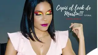 Como Hacer un look de MARTIN CATALOGNE | Como Saturar Color 🌈| Tendencia Maquillaje instagram 2020