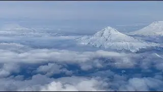 Aerial view of Oregon Cascade Range