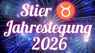 STIER ♉ JAHRESLEGUNG 2026 ✨ EIN SUPER ERFOLGREICHES JAHR ERWARTET DICH ✨🥳🥳🥳🥳✨ TAROT ✨