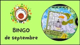 Bingo de septembre avec #larondedescreatrices @Atelier Craie - Sandrine