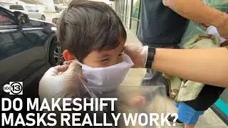 Do makeshift face coverings really protect you in public?
