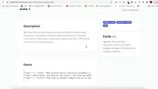 Download BBC News datasets - Datasets