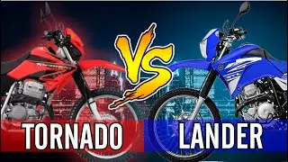 Comparativo: Honda XR 250 Tornado X Yamaha XTZ 250 Lander !!!!  - Faça sua escolha !!!