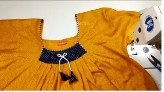 Nighty cutting and stitching malayalam/Pleated nighty malayalam DIY tutorial EMODE
