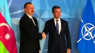 Anders Fogh Rasmussen forgot to greet Elmar Mammadyarov