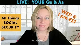 Social Security REPLAY - LIVE Attorney Q & A - 1/12/25 - SSD Attorney Stephanie Joy