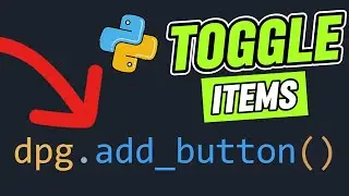 DearPyGui Tutorial 10: Show & Hide Windows and Buttons Dynamically