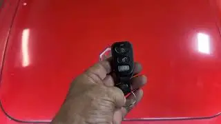 MGA trunk (boot) lid release with wireless remote