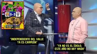Vito Mu&ntilde;oz and Mauricio Ayora are outraged after Barcelona SC's defeat.