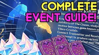 Vibro Crystal Research COMPLETE EVENT GUIDE! (FREE PRIMOS) | Genshin Impact