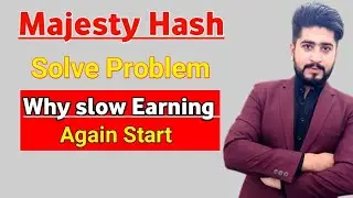 Slow Mining Problem Solve From Majesty Hash | Bitcoin Mining Site 2021