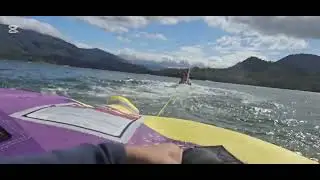 Maroon Dam - Slice Towable tube 2 person