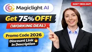 Magiclight AI Promo Code 2026 | Get 75% OFF (Working Deal) 🔥 Discount Link in Description