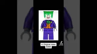 Most EXPENSIVE LEGO Batman Minifigures of ALL TIME