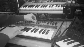 Novation K-Station + Sony Space Sound (Demonstration)
