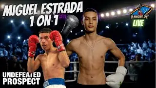 Undefeated Miguel Estrada TALKS Amateur Background & His Path to Boxing Stardom 🥊🔥