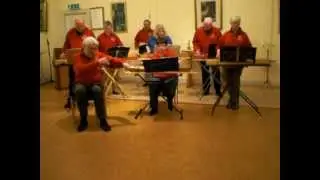 Psalmodikons with a musical saw. 