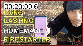 Homemade SIMPLE, INEXPENSIVE and LONG LASTING Fire Starter